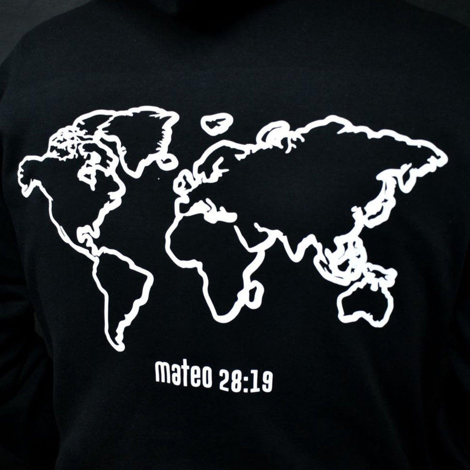 Hoodie "Enviado con propósito"